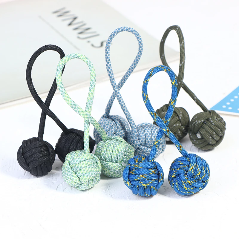 1 Pcs Begleri Fidget Toy Worry Beads Pure Copper Electroplating Finger Skill Paracord Stress Extreme Finger Movement Toys
