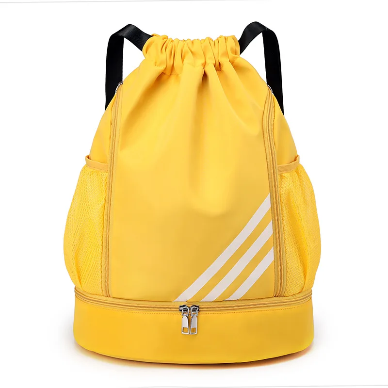 Drawstring Sports Backpack Lightweight Athletic Backpack Casual Gym Bagpack Bag Baskketball Mochilas Deportivas for Men Women