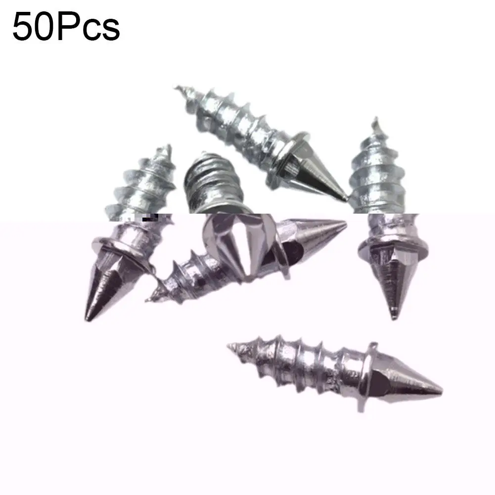 Tire Chains 50PCS Winter Car Tires Studs Spikes Wheel Chains