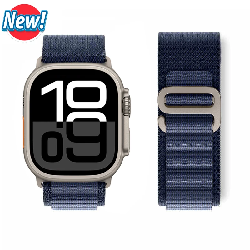Premium Alpine Loop Strap for Apple Watch - Durable and Stylish Correa Bracelet