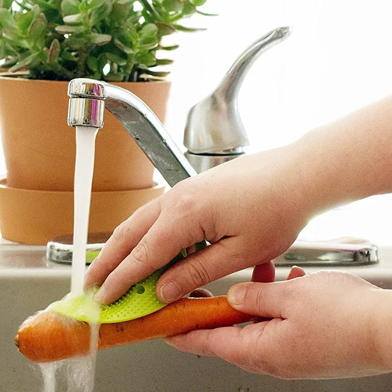 Multifunction Flexible Cleaning Brush Household Vegetable Fruit Potato  Carrot Bendable Cleaning Brush Kitchen Tools Accessories - AliExpress