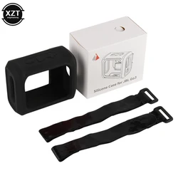 Compact Outdoor Speaker Protection Bracket with Storage Shell and Strap (Black)