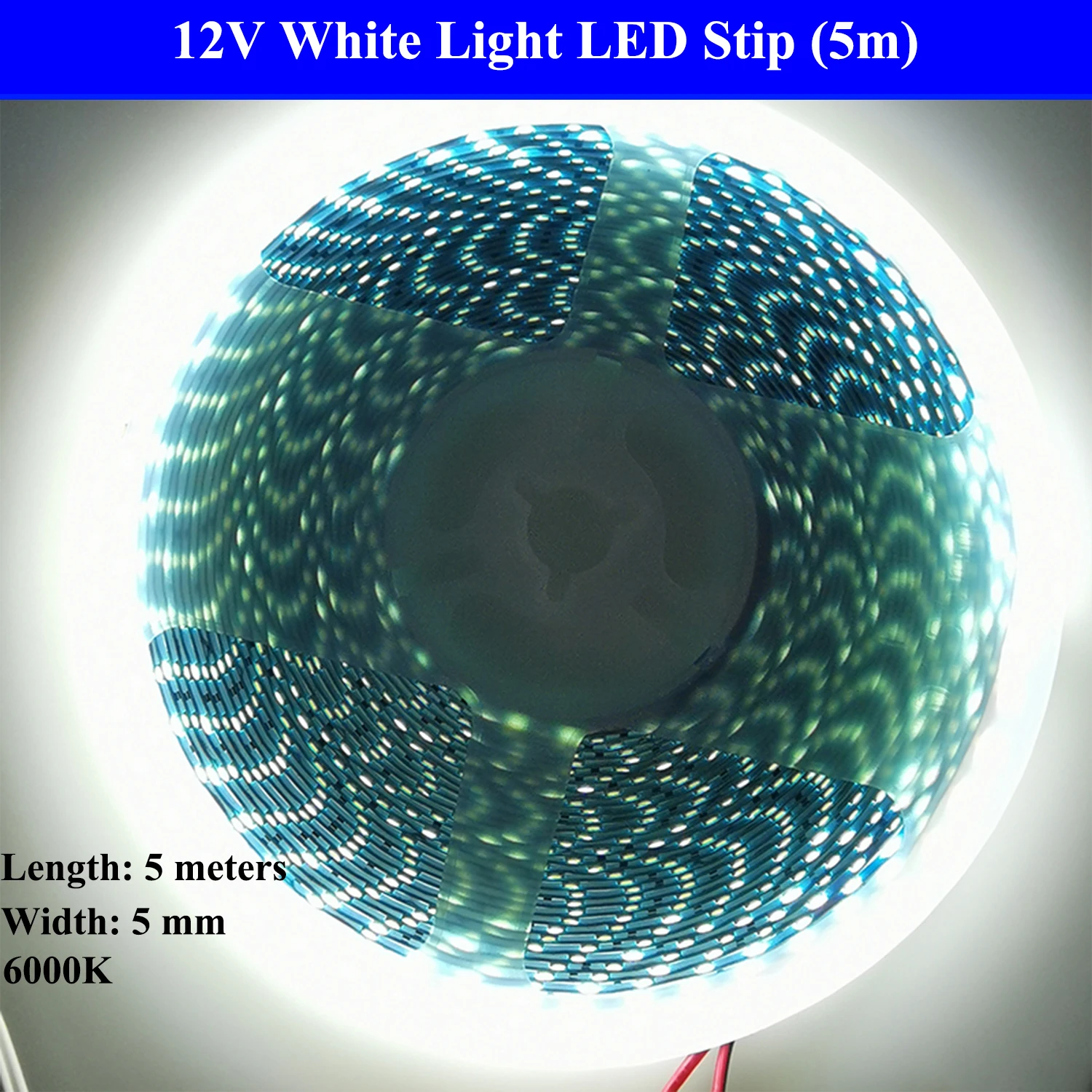 5M LED Strip Light 12V Bright LED Lamp Strip 2835 LED Diode Tape for River Table 120leds/m flexible And Cuttable Soft Lamp Bar