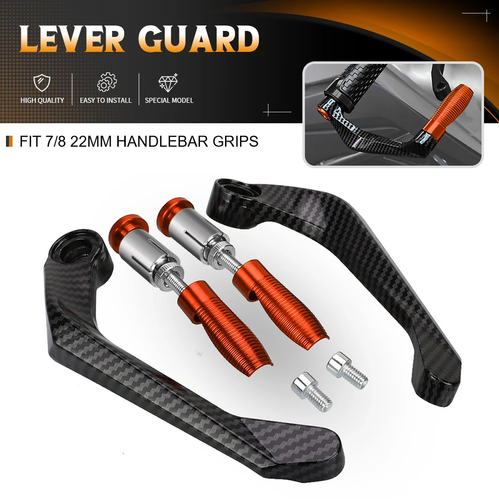 

Motorcycle CNC Brake Clutch Levers 2PCS Guard Protector Modification Anti-Fall Horn Brakes Hand Guard Bow Protection Rod