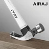 AIRAJ Multifunctional Sheep Horn Hammer Industrial Grade Decoration Household Hammer Wrapped with Glue Non Slip Hardware Tool 6