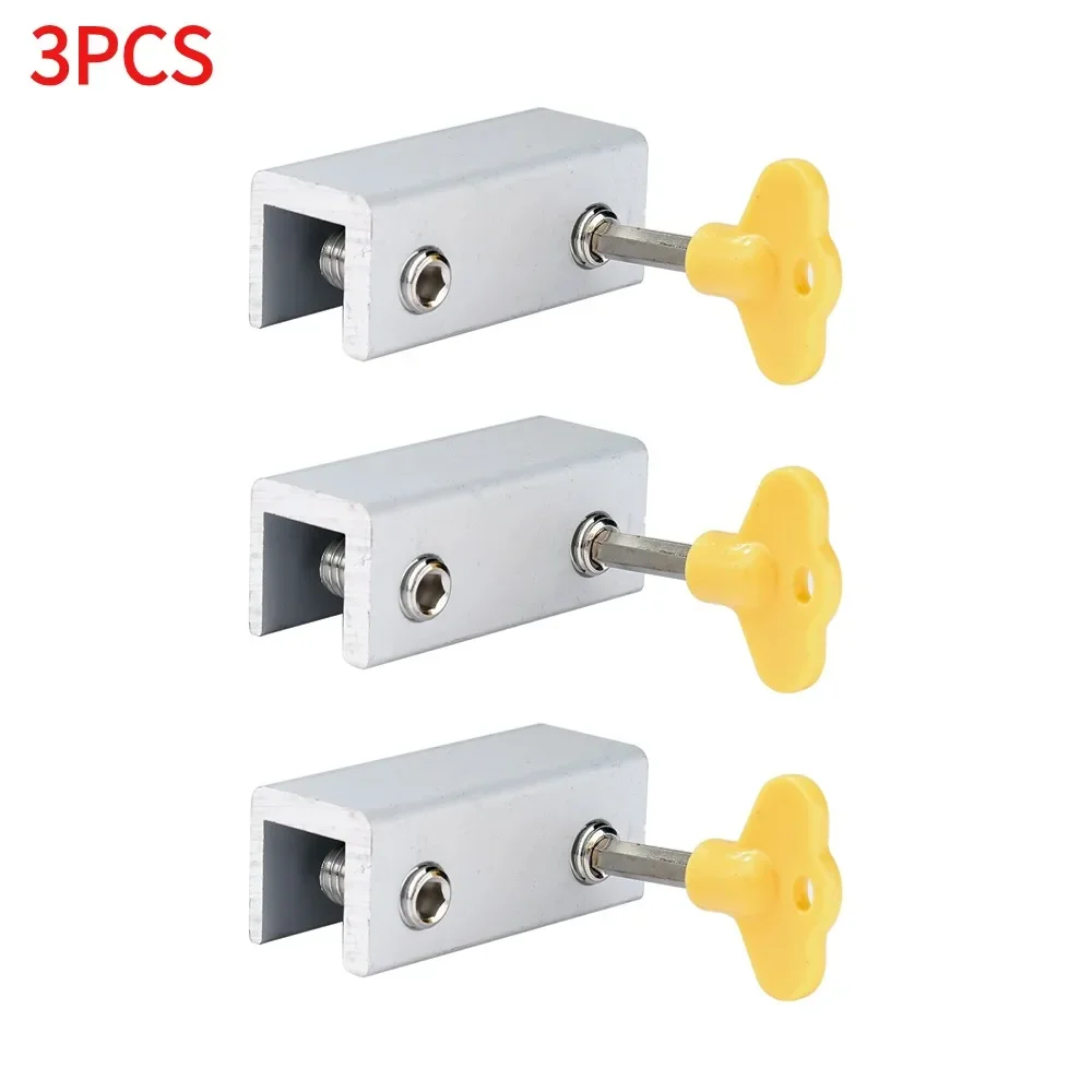 Adjustable Safety Locks for Windows and Sliding Doors - Child-Proof Limit Stoppers (1-10 Pack)