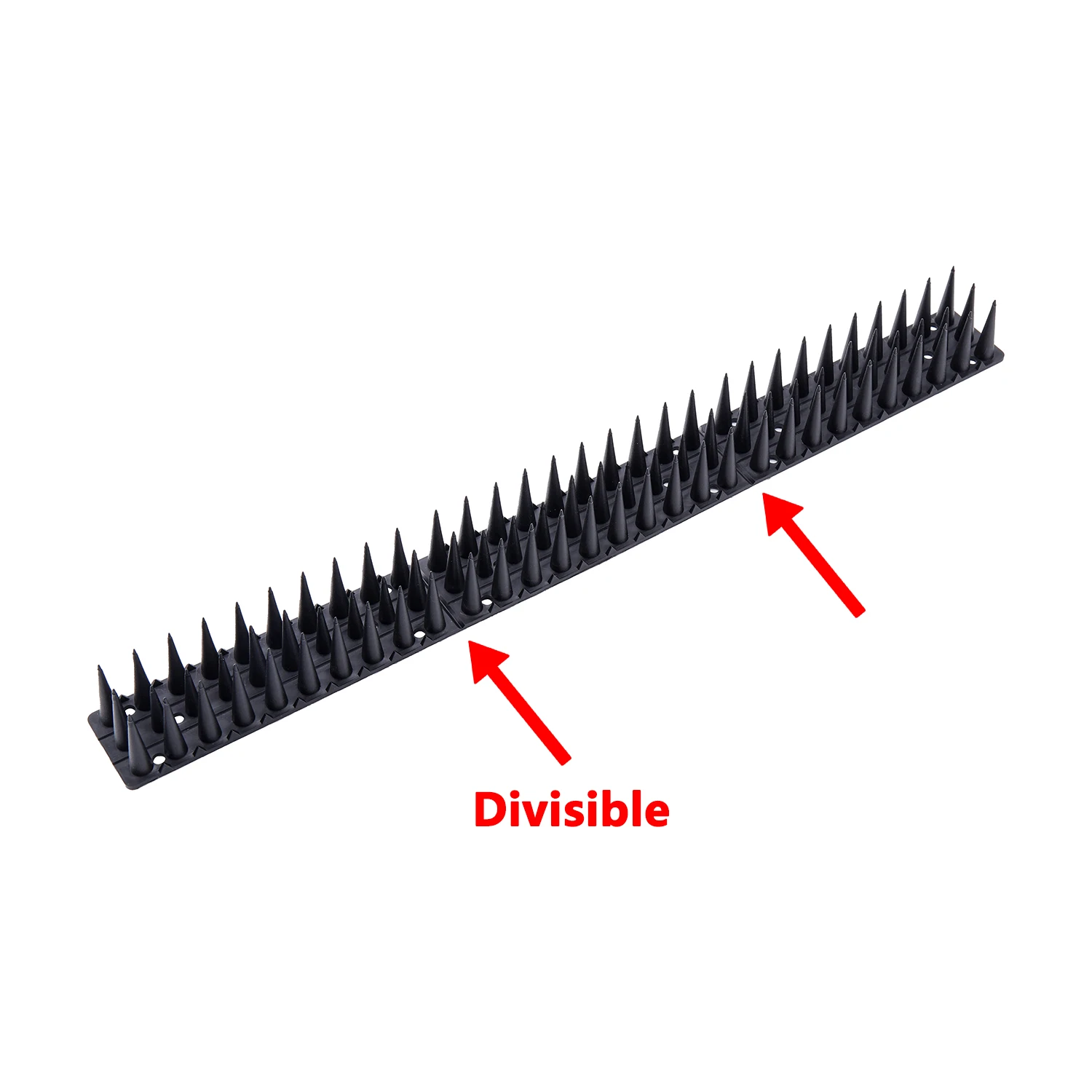 Eco-Friendly Bird Deterrent Plastic Spikes - Pack of 10
