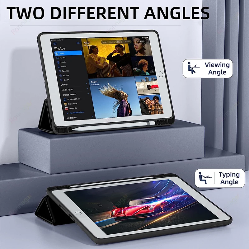 Custodia Per Ipad 9Th 10Th Generation Pro 11 2022-2018 Funda Ipad Air5 4 Air3 Pro 10.5 Mini 6 5Th 6Th 9.7 Ipad 7 8 9Th Gen 10.2 Pollici