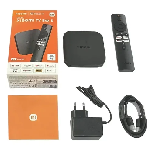글로벌 버전 샤오미 Mi TV Box 2 세대 4K 울트라 HD 구글 TV 2GB 8GB 돌비 비전 HDR10, 구글 어시스턴트 스마트 Mi Box S 플레이어 6