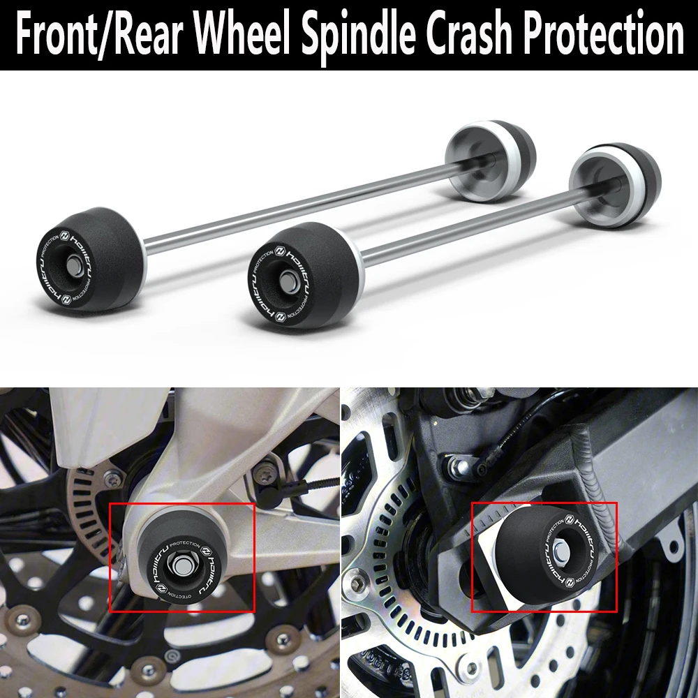 

Motorcycle Accessories For Suzuki V-Strom 1000 XT GTA X GTA V-Strom 1050 XT 2014-2023 Front Rear wheel Spindle Crash Protection