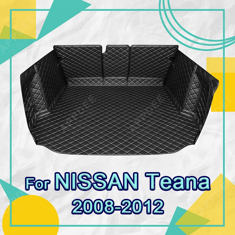

Auto Full Coverage Trunk Mat For Nissan Teana 2008-2012 11 10 09 Car Boot Cover Pad Cargo Liner Interior Protector Accessories