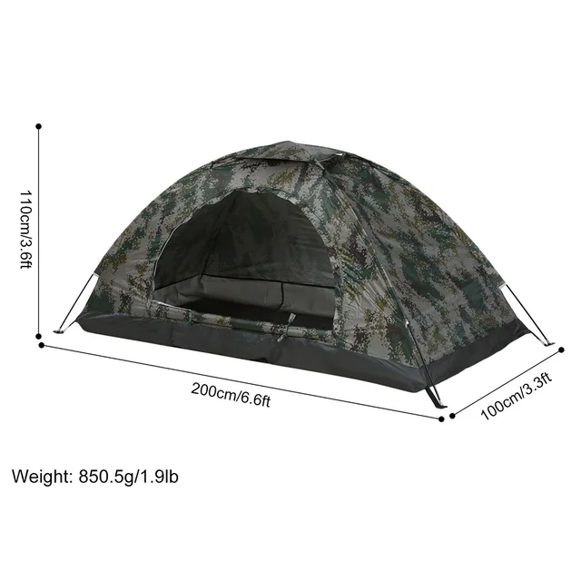 Tente de camping et de jardin portable ultralégère, simple – Image 6