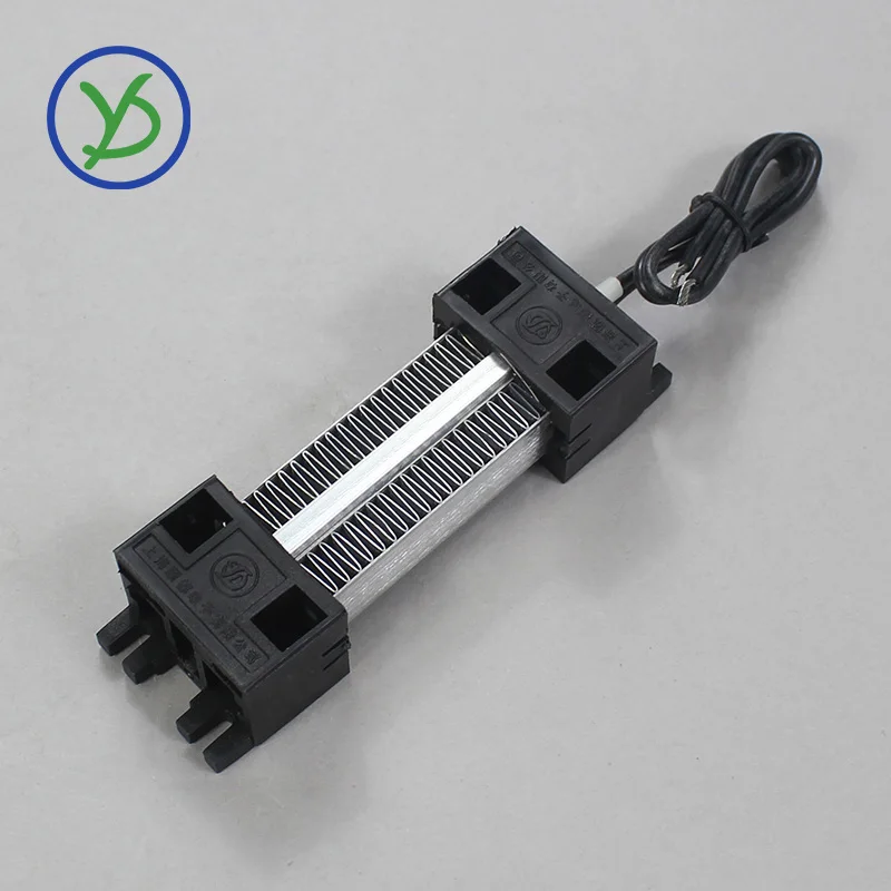Description Picture 3 of item100W 220V AC DC Incubator heater Insulation-Thermostatic PTC ceramic air heater heating element Electric heater 113*35*26mm