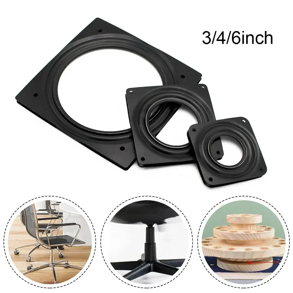 2 3 4 In 360-Degrees Swivel Plates Rotating Bearing Metal Rolling Turntable Display Stand Furniture Hardware rotating display stand rotating turntable plate