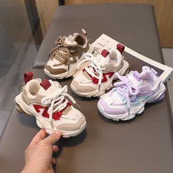 Children's Shoes Spring New Children's sneaker Girls Breathable Mesh Shoes Boys Baby Shoes