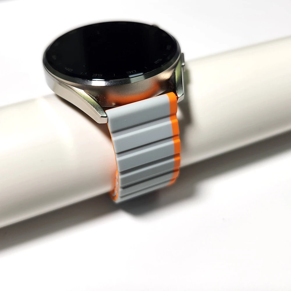 Magnetic Silicone Strap For Amazfit Bip U Pro/Bip 3 Pro 20mm Band For Amazfit GTS 2 3 4 Mini Wristband Watchband Bracelet