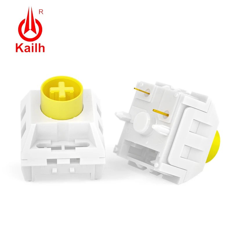 

Оптовая продажа Kailh BOX переключатель для жареных яиц тихий линейный для механической игровой клавиатуры Cherry MX SMD Пользовательские DIY 5Pin переключатели GK61