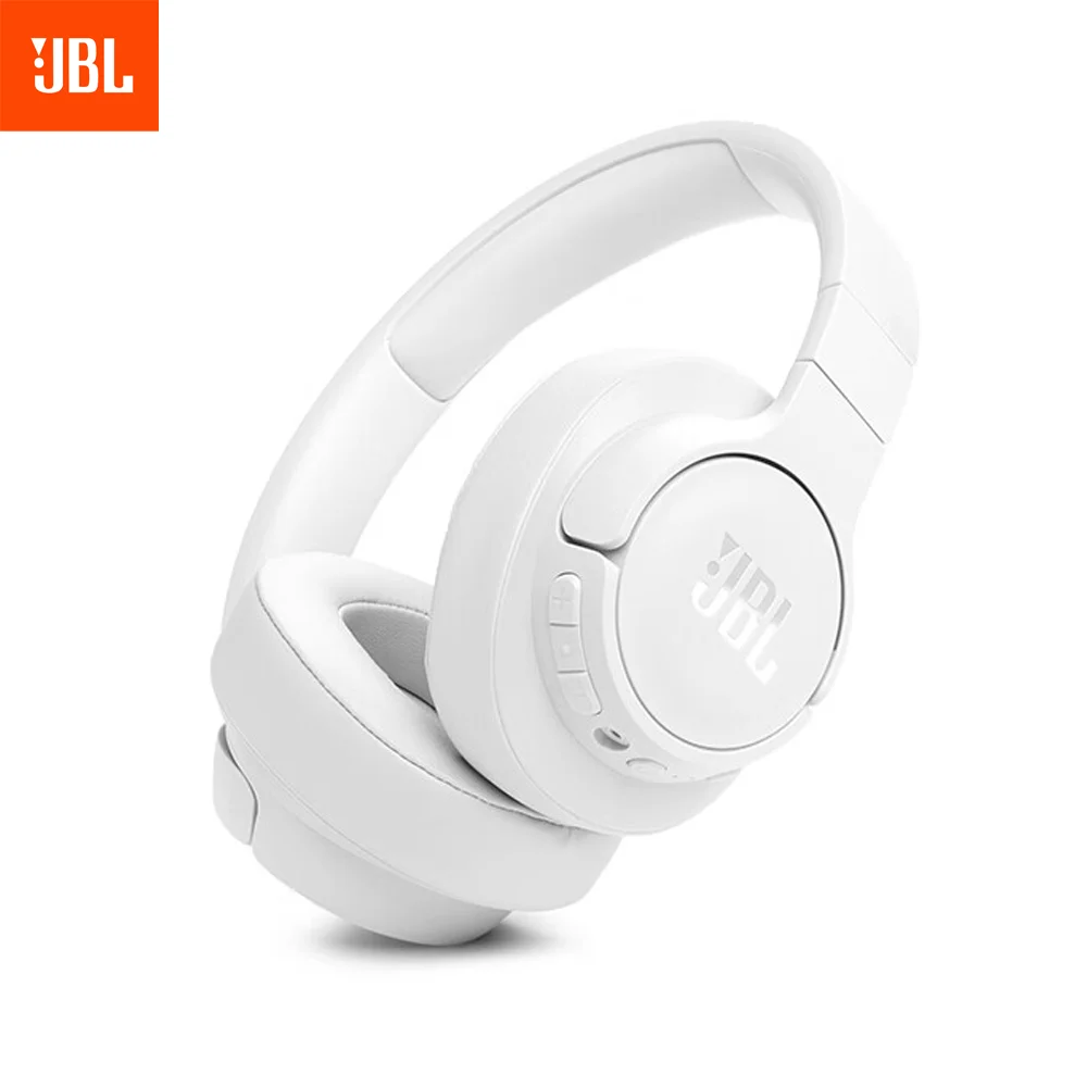 JBL Tune 760NC Noise-Canceling Wireless Over-Ear Headphones - White