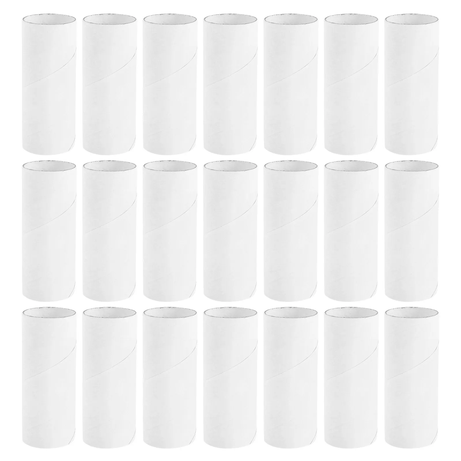 30Pcs 두꺼운 크래프트 종이 공예 롤 재활용 가능한 튼튼한 판지 튜브 학교 미술 수업 DIY 공예 프로젝트 어린이 창의력