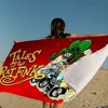 Funny Rat Fink Printed Towel Microfiber Beach Towel Absorbent Quick dry Soft Yoga Swimming Resort Mountain Climbing Towel 2