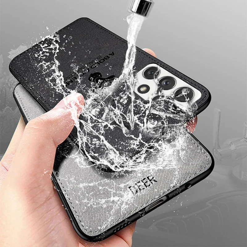 Luxus Stoff Stoff Hülle für Samsung Galaxy S22 S21 S20 FE S10 S9 S8 Plus Note 20 Ultra 10 Pro A51A52 A71 4G A32 A72 Cov_voghion.com