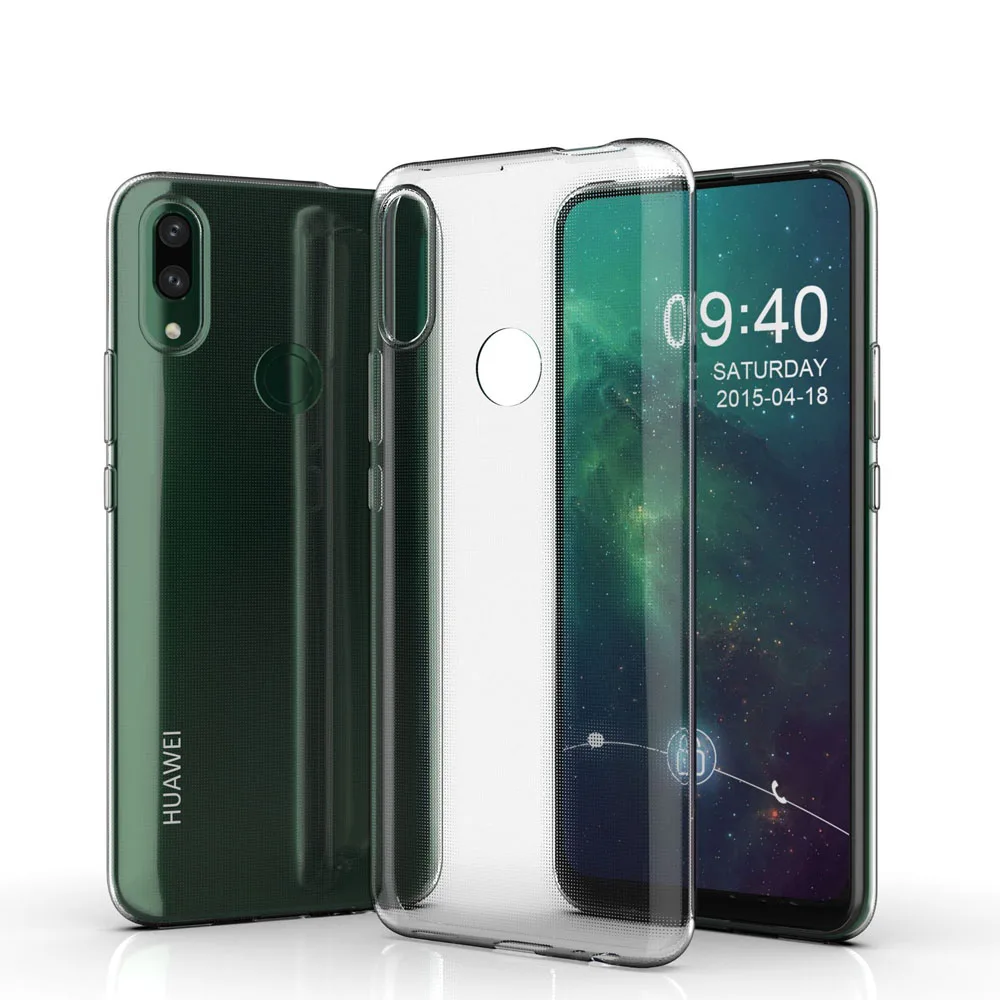 Crystal Clear Protective Silicone Phone Case - Transparent Soft Back Cover