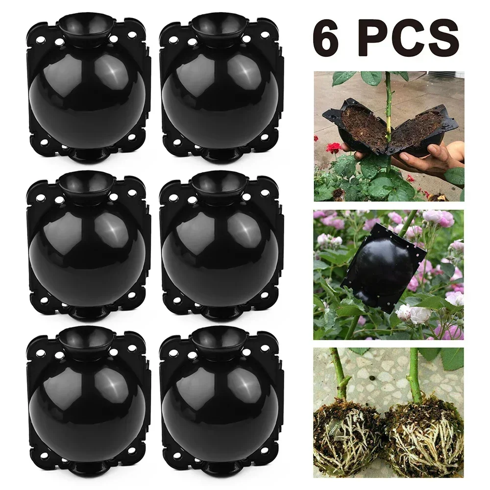 Scatola Per Coltivazione Di Radici Di Alberi Da 6 Pezzi, Dispositivo Di Radicazione Di Radici Di Alberi Ad Alta Pressione M 8cm 91806636