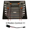 Intake Hood and Controller with 4 LEDs for 1/14 Tamiya Truck Tractor Scania Netherlands R730 RC Cars Upgrade DIY Parts Toys 1