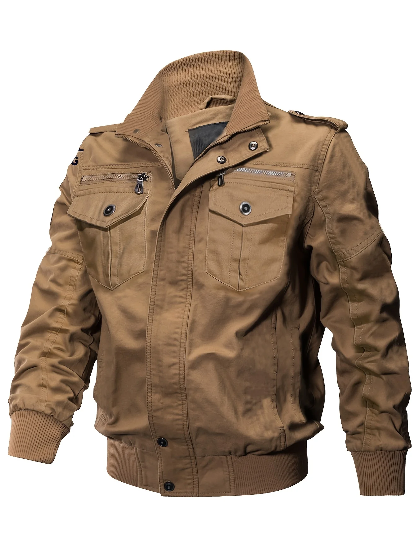 Tactical Fleece Jacket Design Jacket Man Clothes Winter Cardigan Windbreaker Sport Windbreak Cold Withzipper Trekking