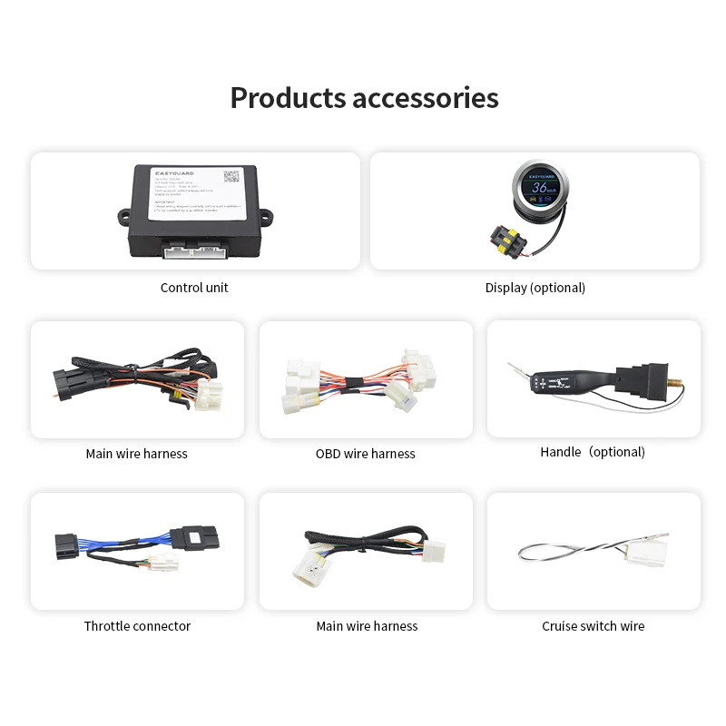 EASYGUARD Cruise speed Control kit fit For Suzuki 13-19 S-Cross,Kizashi,Alivio, Shangyue, XL7 Swift, Alto, Vitara, Dzire, SX4,