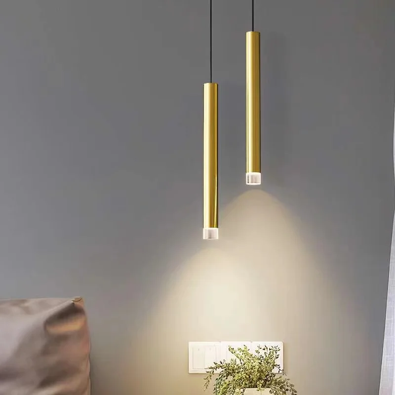 

Modern Chandelier Nordic Decor Lampshade Led Lights For Room AC65-240V 5W Loft Lights Decoration COB Hanging Lamp Bedroom