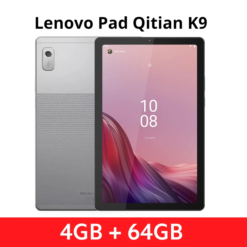 Lenovo Qitian K9 wifi タブレット 9インチ グレー 740x740_6607000956A-1.webp