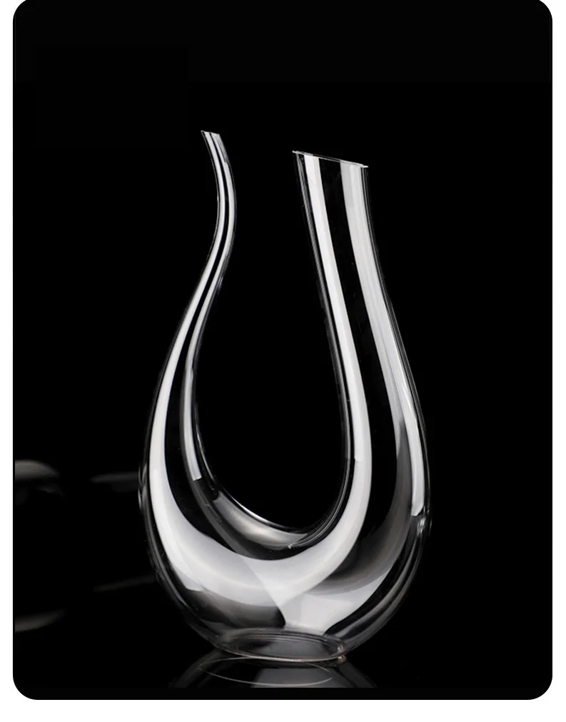 Description Picture 2 of itemWine Decanter Crystal Glass Wine Dispenser Wine Shaker Flagon Creative Styling Barware Decanter Set Wine Separator Wine Bottles