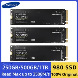 Original SAMSUNG 980 NVMe M.2 SSD 250GB 500GB 1TB Internal Solid State Drive Hard Disk TLC PCIe Gen 3.0 x 4 for Laptop Desktop