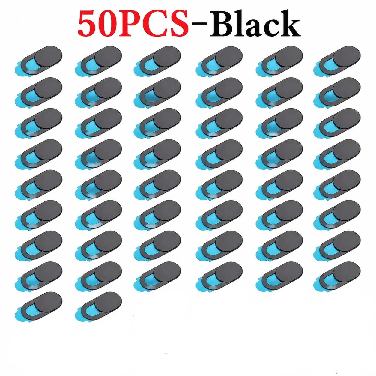 50PCS Black