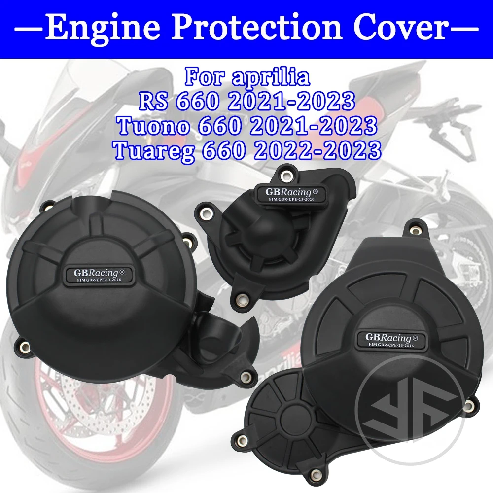 

For aprilia RS660 2021-2023 Tuono 660 2021-2023 Tuareg 660 2022-2023 Motorcycle Accessories Engine Protection Cover