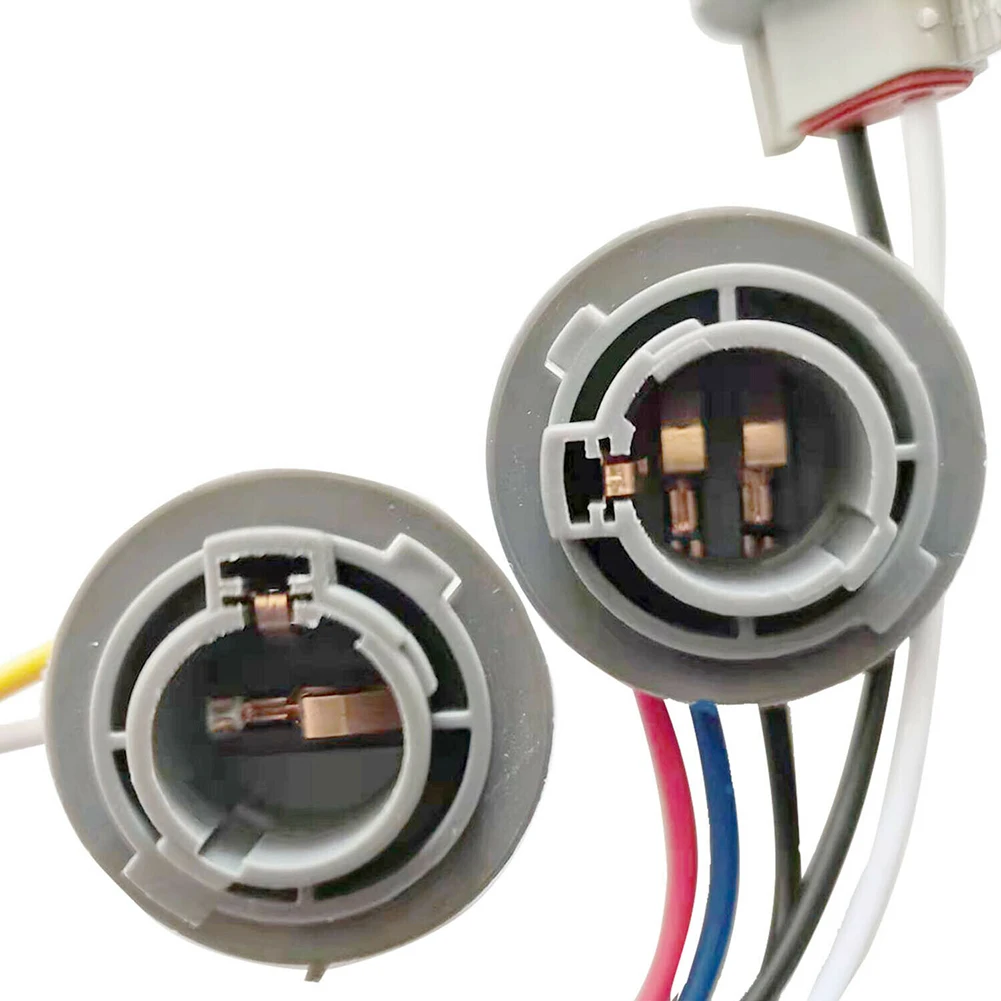 

2pcs Car Taillight Lamp Rear-Socket Wiring Harness For Hyundai Sonata 2011-2014 92450-3Q000 Direct Replacement Wire Harness