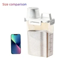 2.5L Covered Moisture-proof Sealed Storage Container - Used for Grain, Nut, Flour, Rice Food Storage Boxes 6