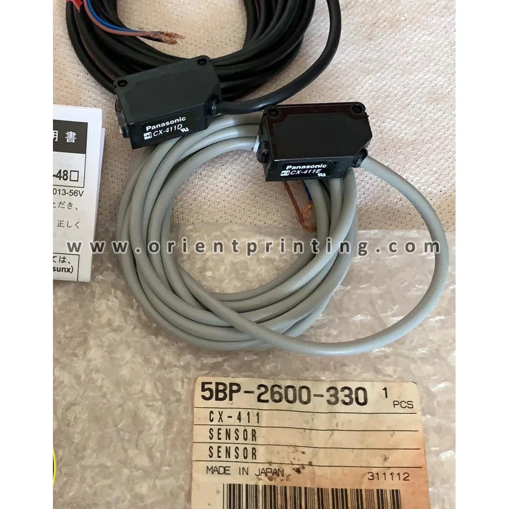 

5BP260033 0 Датчик 5BP-2600-330 для запасных частей для Komori-машины и фотомагнитного датчика
