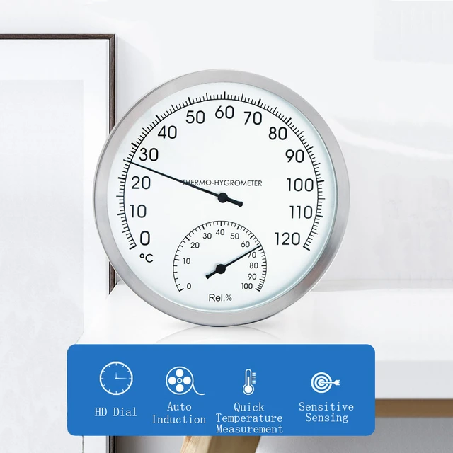 Fenster Thermometer, Antikes Außenthermometer, Kupfer