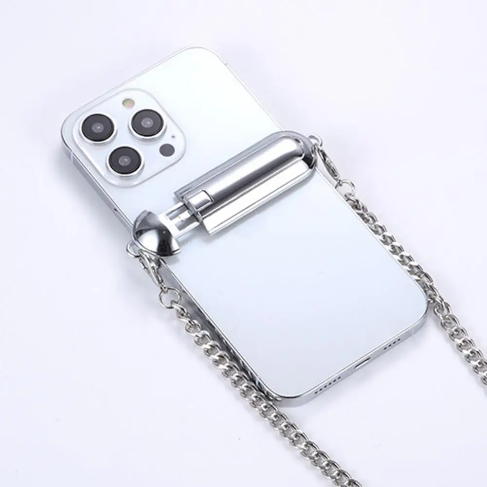 1 Set Useful Stable Support Easy to Carry Anti-falling Cell Phone Crossbody Chain Hanging Lanyard for Smartphones