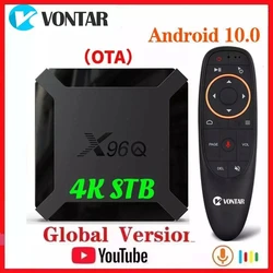Vontar X96Q Android 10 Smart TV BOX Android 10.0 Allwinner H313 TVBOX Media Player Quad Core Wifi Youtube Update From X96 Mini