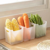 Boîtes de rangement pour réfrigérateur, bac à légumes pour fruits et épices, récipient pour aliments frais, stockage à froid, boîtes de cuisine, 1PC 3