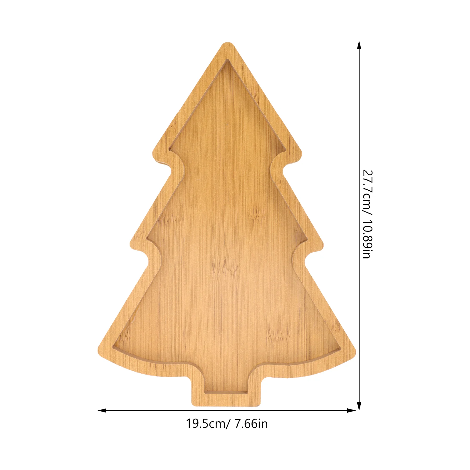 Christmas Serving Dish Beautiful Tray Tree Dessert Plates Light Bulb Wooden Food Man Japanese Candy plastic serving tray