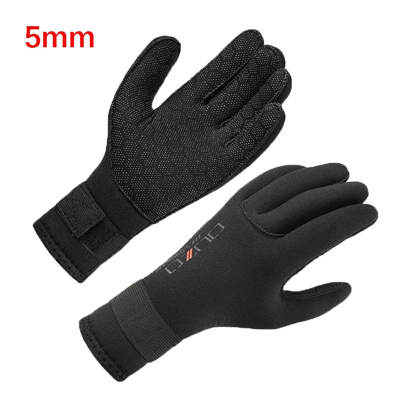Premium Neoprene Diving Gloves - Insulated, Anti-Slip, Scratch Resistant for Spearfishing, Surfing & Snorkeling