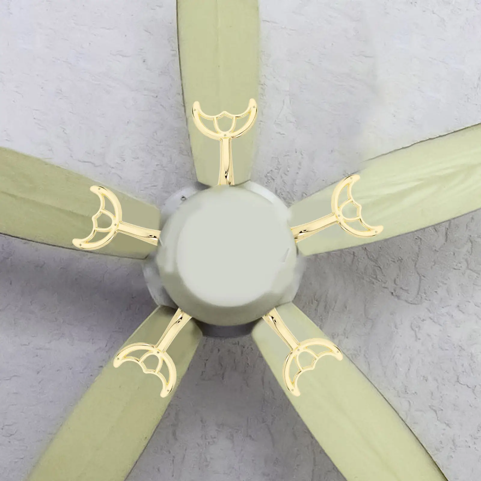 안전한 장착을 위한 합금 천장 선풍기 블레이드 지지대 하드웨어, 균형잡힌 작동, 간편한 DIY 설치, RV 및 주거용