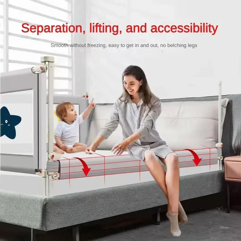 Bed Fence Baby Fall Protection Rails Children's Safty Products Universal Bed Side Stopper Adjustable Guard Rail for Kids