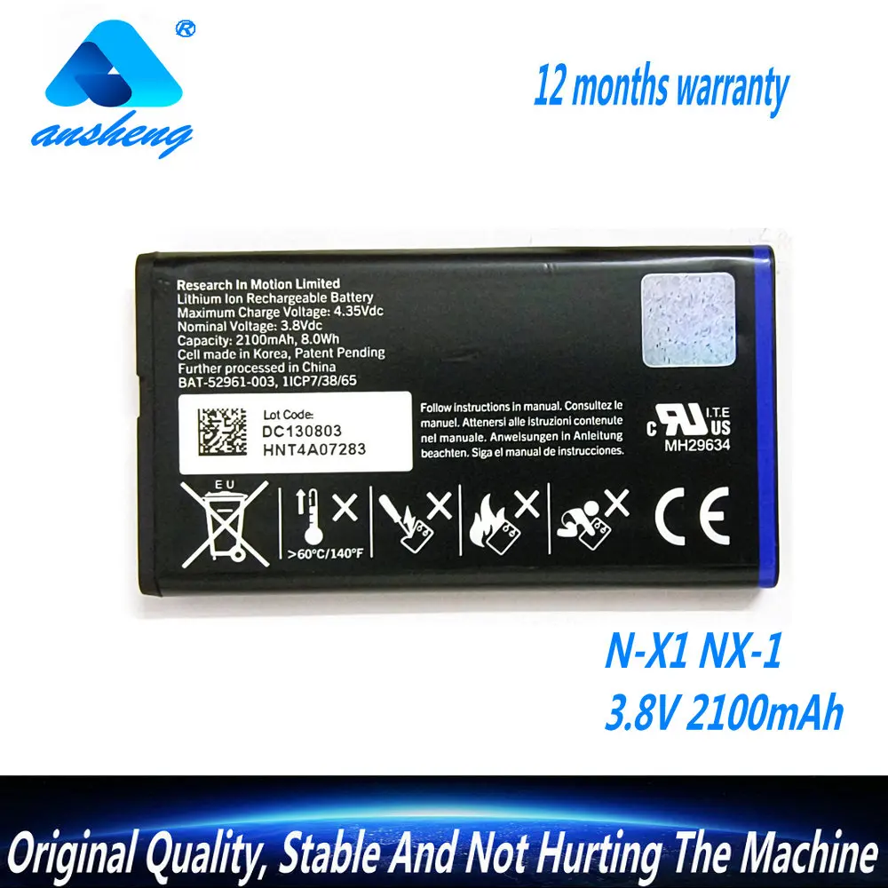 Batteria Originale BlackBerry N-X1 Per Q10 - 2100 MAh, 3.8V, Ricambio