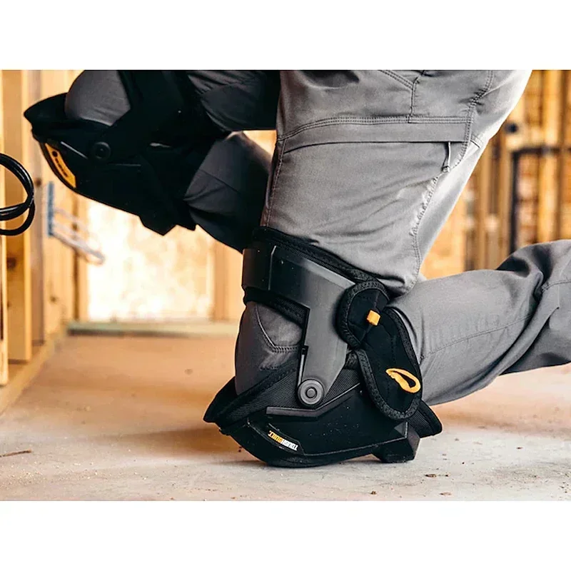 TOUGHBUILT TBL-KP-G3 Monochrome Anti slip Silicone Knee Protector for Motorcycle Silicone Kneeling Protection 4