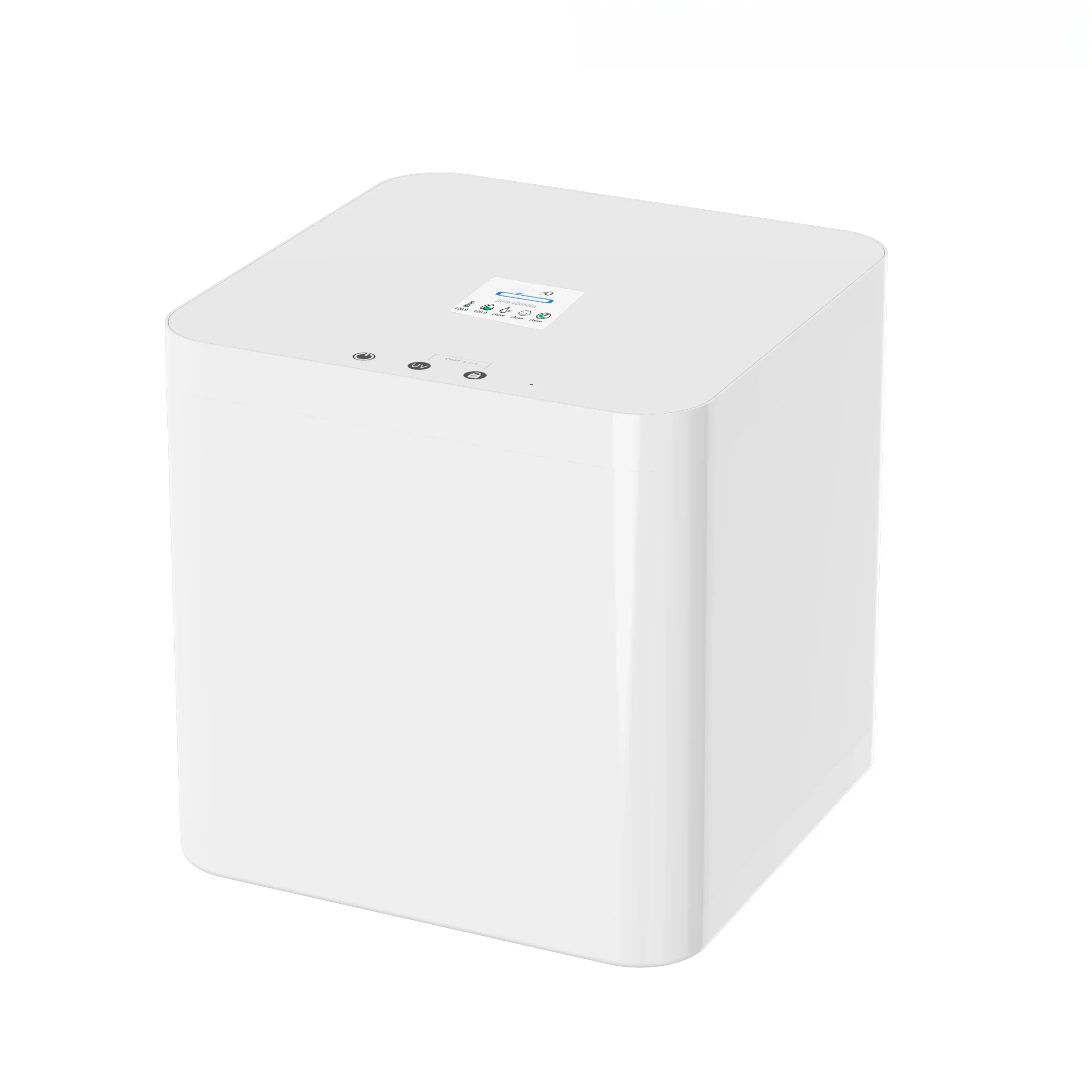 Simplicity Modern Home Kitchen Food Waste Disposer Electric Countertop Garbage Composter With DC Motor & Air Switch Control 3
